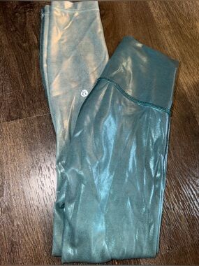 lululemon wunder train high-rise tight 25” *foil size 2